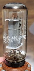1 x Good Used GE 6V6 GTA Power Tube, Coin Base TV-7 @ 67