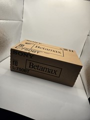 Sony L-750 BT Betamax Box Tape Lot Sealed