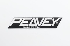 PEAVEY logo badge replacement piece Aluminum 182mm(7.16″)X36mm(1.41″)