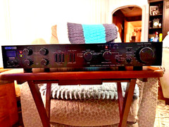 Kenwood Basic C2 Pre-Amplifier 1 Owner W/ Manual RARE DUAL VOLTAGE SERVICED