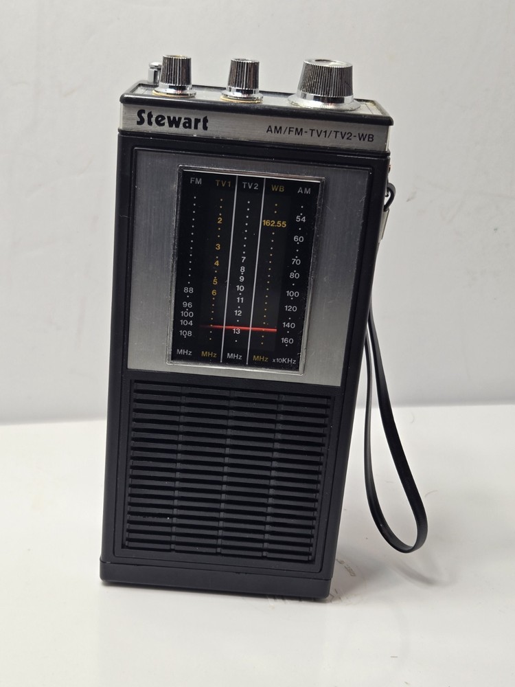 Vintage Stewart ST-527A Multiband Portable Radio Tested Working