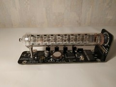 Nixie tube clock assembled vintage tube desk IV-18 Ice tube clock Adafruit VFD