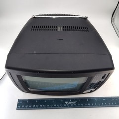 VTG RadioShack Portavision 7″ B&W TV 16-245 AM FM Radio Tested