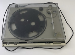 Technics SL-B100 Turntable w Audio Technica TC150EP Stylus For Parts or Repair