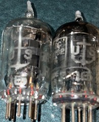 JRP-9001 May 1945 Date Pair Raytheon JAN US Army/Navy ⚓️ Insignia WWII Tubes NOS