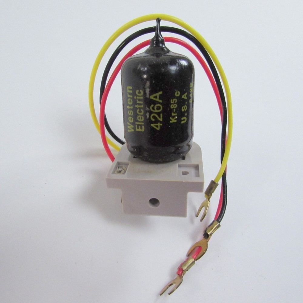 Lot of 2 Western Electric 426A Cold Cathode Electron Tube Telephone Tube NEW