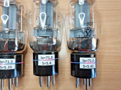 US Stock! 6I1P / 6И1П / 6U1 / ECH81 / 6AJ8 MATCHED QUAD (4pcs) TUBES NEW NOS