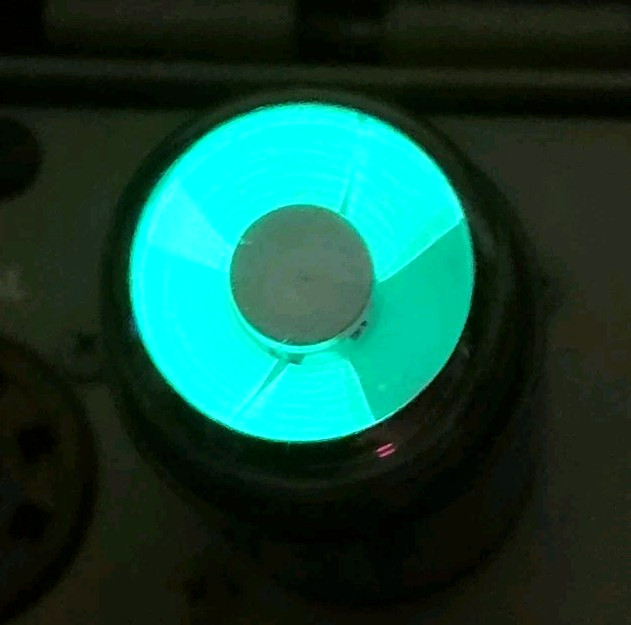 1 RCA 6AF6G Magic Eye Vacuum Tube Tested Bright On TV -7