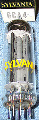 1 NOS Sylvania 6CA4 aka EZ81 Vacuum Tube – Rectifier for Radios & Audio Amps