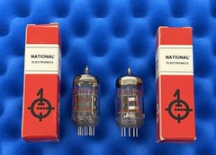2 National 6072A Tubes / Etracer Computerized Tested / 12AY7 / China