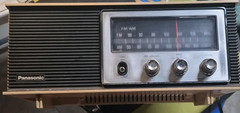 Panasonic RE AM/FM Vintage Tabletop Radio, Model RE-6283, MPN RKU138ZA
