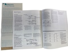 Nakamichi RX-303 Unidirectional Auto Reverse Cassette Deck Documentation Manual