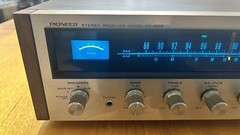 Pioneer SX-525 Vintage Stereo Receiver – champagne faceplate