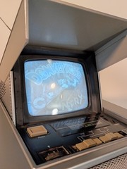 🔥Vintage 1981 Panasonic CRT Monitor 4 Inch TV Television Radio Combo Retro Game