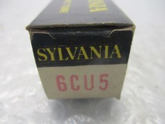 SYLVANIA 6CU5 VACUUM TUBE LOT OF 3 NSMP