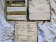 Sears Silvertone & 2 pcs Audiotape Type 1271 7″ Reel to Reel (6)