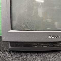Sony Trinitron KV-13TR27 13” CRT Color TV Retro Gaming Tested Works No Remote