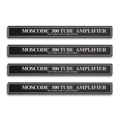 Moscode 300 Tube Amplifier Custom Made Aluminum 165mm(6.5″)X19mm(0.75″)