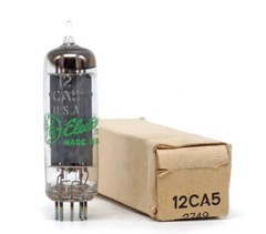 12CA5 GE NOS Tube Röhre Valvola Lampe TSF Valvula 진공관 真空管 Valve
