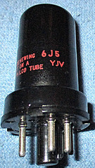 1 NOS Philco 6J5 Vacuum Tube – 1950’s Vintage Triode for Radios & Audio Amps
