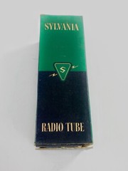 Vintage Sylvania 5AZ4 50Y7GT 50X6 Radio Audio Tubes Lot Of 4 Original Box NOS