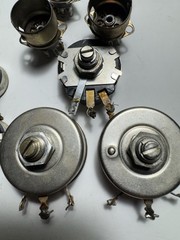 ⚡️Vintage CTS Pots 250K 50K 1K EBY 7 & 9 Pin Tube Sockets Amp Radio Parts Lot⚡️