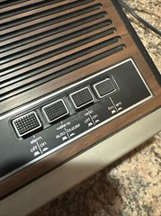 Vintage Ken-Tech R-1700, AM/FM Alarm Clock Radio. Works.