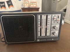 GE 7-2945 | FM / AM / TV Sound Radio With Weather New