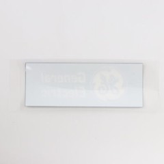 GE logo badge 3D Sticker Decal waterproof 108mm(4.25″)X40mm(1.57″)BLACK