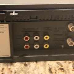 Panasonic PV-7451 Omnivision Blue Line VHS with Remote and RCA Cables- Tested