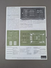 Sansui RA500 Solid State Reverberation Amplifier Brochure D-2134