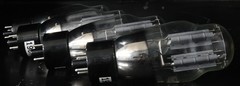 4x 1960s ZAERIX CV575 Bottom Double Plate Getter Made in Russia Amplitrex Tested