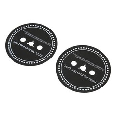 2PCS Nab HUB Adapter Spacer Silicone Reel Adjusting Disc For Reel To Reel Tape