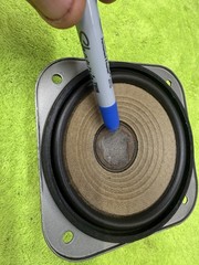 Technics EAS-12PM70S midrange speaker from SB-7000a works sounds great see pics