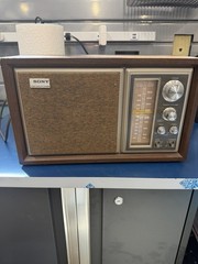 Vintage Sony ICF-9550W FM/AM Radio High Fidelity Sound Tested