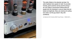 1x NOS 12AU7 ECC82 Philips Amperex 1967 Holland NL Heerlen⊿ 7 ~ Holy Grail Audio