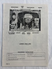 Vintage Sams Photofact Schematic 3-1969 NIVICO MODELS 2600, 2610