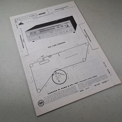 MORSE/ELECTROPHONIC 1510 Stereo Receiver Manual 1977 Photofact Illustrated