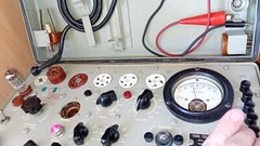 ECC83 12AX7 x2 Tungsram Hungary,Tested,TV7 tube tester
