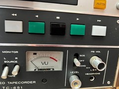 Vintage Sony TC-651 Reel To Reel Tape recorder 3 Head 3 Motor Japan for parts RE