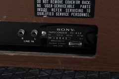 Sony TC-458 Tapecorder Reel-to-Reel Tape Recorder – AS IS For Parts