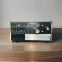 Rare National Criterion NC-1000 Tube Tuner AM/FM Binaural Mid Century HiFi