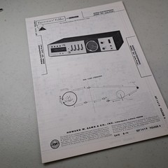 MORSE/ELECTROPHONIC MODEL 947 Stereo Receiver Manual 1974 Photofact