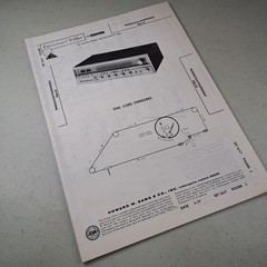 MORSE/ELECTROPHONIC FR610 Stereo Receiver Manual 1977 Photofact Illustrated