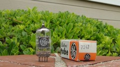 7247 12DW7 NOS/NIB GE Twin Triode Tube-1978-Free Shipping in the US