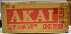 Vintage AKAI Stereo Cassette Deck GXC-725D