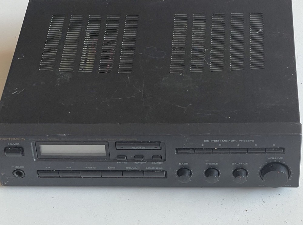 Optimus STA-300 AM/FM Stereo Receiver Digital Synthesized Radio Shack 31-1991