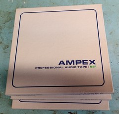 AMPEX 631 Professional Audio Tape: 1/4″ X 1200′, 7″ Reel, 178mm GREAT
