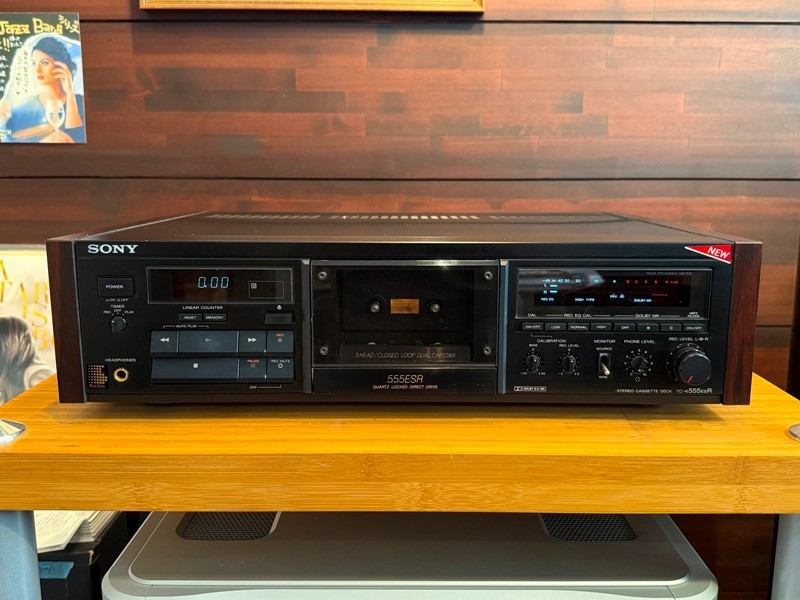 SONY TC-K555ESR Stereo Cassette Deck USED JAPAN vintage analog audio niro dragon