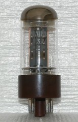 GE General Electric 5AR4/GZ34 Vacuum Tube : Copper Plate/Brown Base